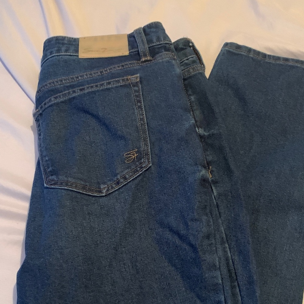 Seven7 Women's Relaxed Blue Jeans